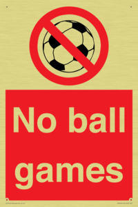 No Ball Games
